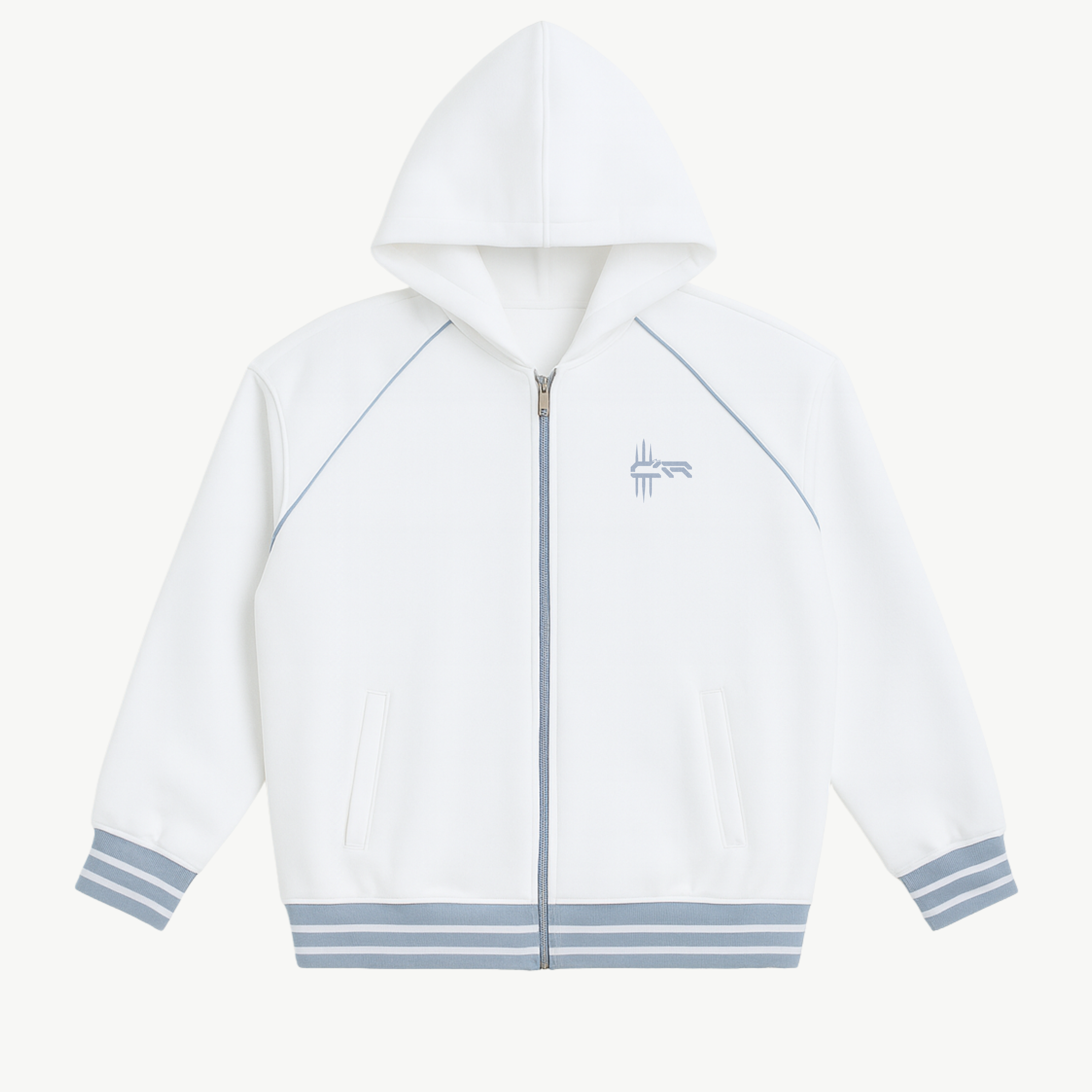 Upper Moon Stripes Zip-Up